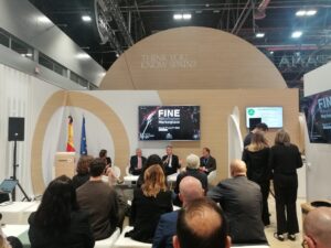 FINE, Feria internacional de enoturismo, presentación en FITUR - Valladolid, 3 y 4 de marzo